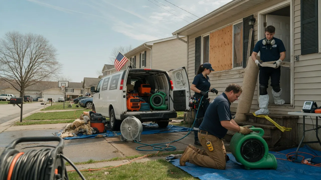 Water Damage Restoration in Brixey, MO near me